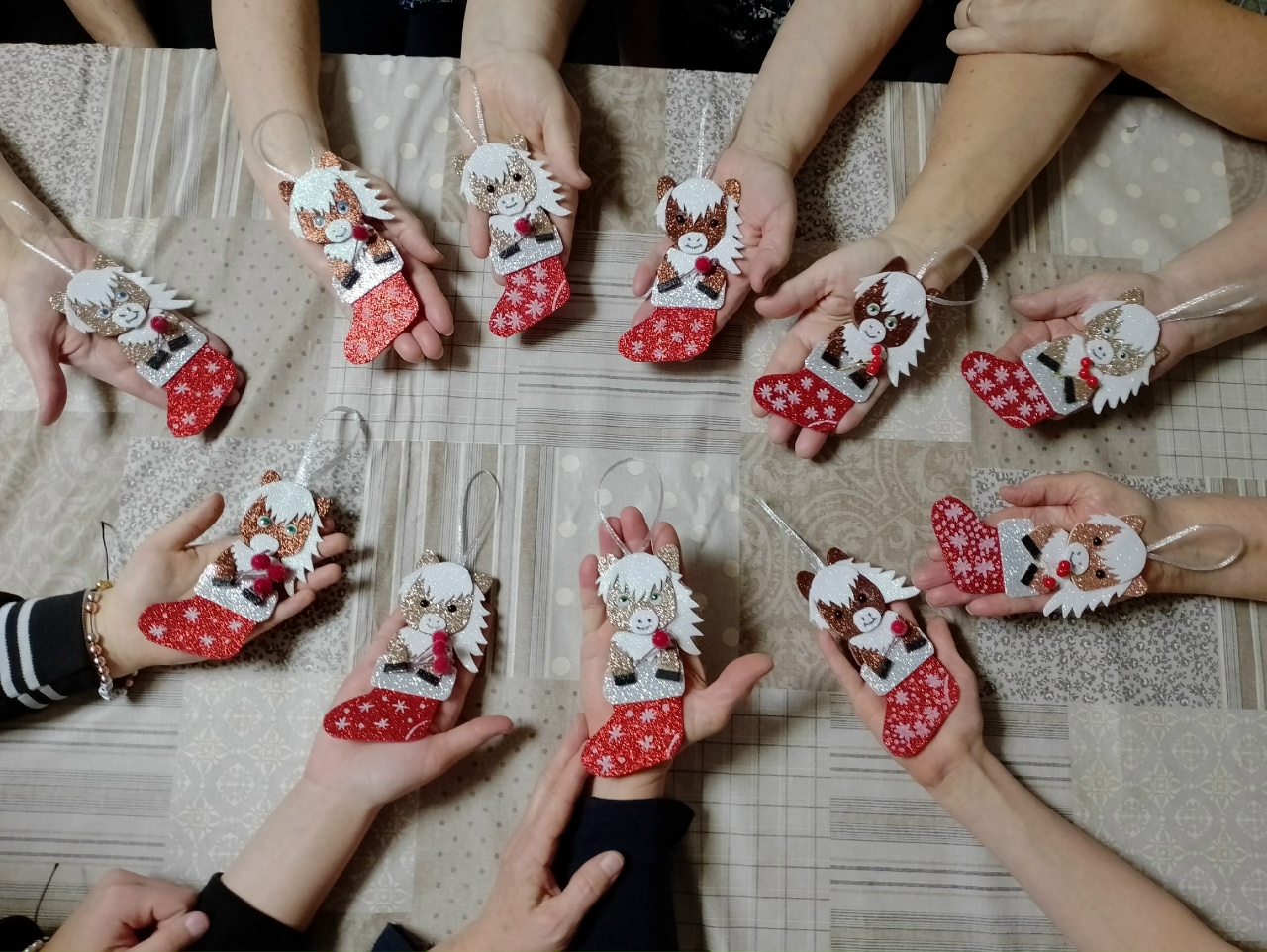 " Игрушки для ёлки мы делаем сами....."