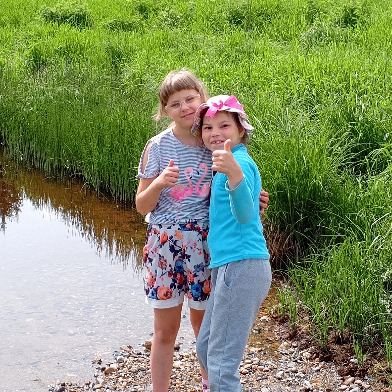 На прогулке